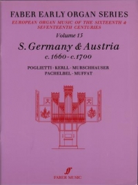 Early Organ Series Vol 15 Germany 1660-1700 Sheet Music Songbook