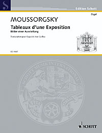 Mussorgsky Pictures At An Exhibition Guillou Organ Sheet Music Songbook