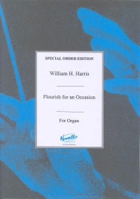 Harris Flourish For An Occasion Organ Sheet Music Songbook