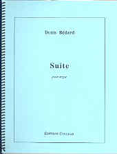 Bedard Suite For Organ Sheet Music Songbook