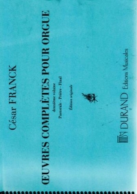 Franck Organ Works Vol 2 Sheet Music Songbook