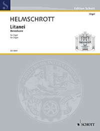 Helmschrott Litanei (benedicere) Organ Sheet Music Songbook