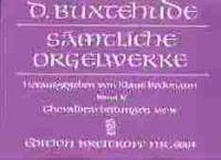 Buxtehude Complete Organ Works Vol 4 Organ Sheet Music Songbook