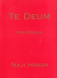 Hakim Te Deum Organ Sheet Music Songbook