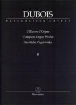 Dubois Complete Organ Works Ii Urtext Sheet Music Songbook