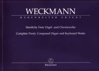 Weckmann Organ & Keyboard Works Sheet Music Songbook