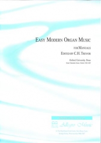Trevor Easy Modern Organ Music Manuals Archive Sheet Music Songbook