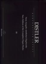Distler Complete Organ Works Vol 3 Urtext Sheet Music Songbook