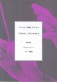 Chuckerbutty Paean Song Of Triumph Organ Sheet Music Songbook