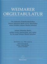 Weimarer Orgeltabulatur Bachs Earliest Manuscript Sheet Music Songbook