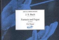 Bach Fantasia & Fugue Gmin Bridge/higgs Organ Sheet Music Songbook