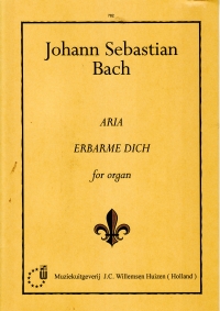 Bach Air On The G String Organ Solo Sheet Music Songbook