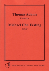 Fantasy & Suite Adams/festing Sheet Music Songbook