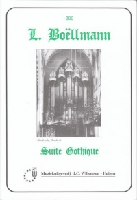 Boellmann Suite Gothique Organ Solo Sheet Music Songbook