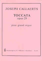 Callaerts Toccata Op29 Organ Sheet Music Songbook