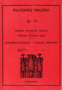 Incognito Organo Vol 13 Choral Preludes Organ Sheet Music Songbook