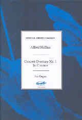 Hollins Concert Overture No 1 In Cmin Organ Sheet Music Songbook