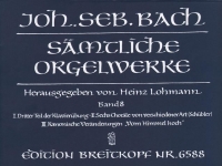 Bach Complete Organ Works Vol 8 3rd Klavierubung Sheet Music Songbook