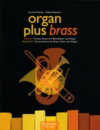 Organ Plus Brass Vol Iii Organ Score + Wind Score Sheet Music Songbook