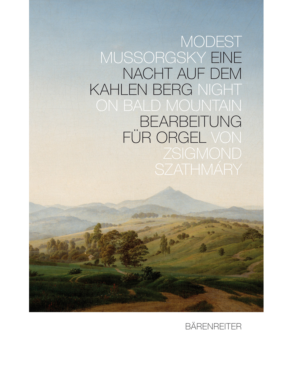 Mussorgsky Night On Bald Mountain Szathmary Organ Sheet Music Songbook