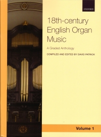 18th Century English Organ Music Vol 1 Patrick Sheet Music Songbook