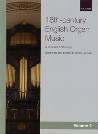 18th Century English Organ Music Vol 2 Patrick Sheet Music Songbook