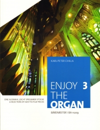 Enjoy The Organ 3 Chilla Easy To Play Pieces Sheet Music Songbook