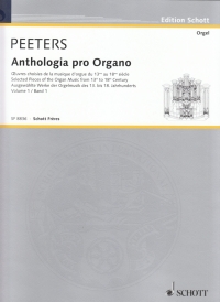 Anthology For Organ Band 1 Organ Sheet Music Songbook