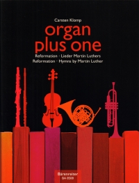 Organ Plus One Reformation Hymns By Martin Luther Sheet Music Songbook