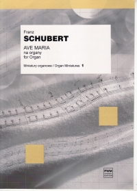 Schubert Ave Maria Machl Organ Sheet Music Songbook