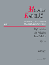 KABELAC FOUR PRELUDES OP48 ORGAN