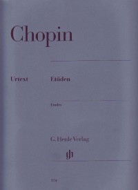 Chopin Studies Op10-op25 + 3 Etudes Piano Sheet Music Songbook