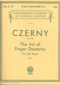 Czerny Art Of Finger Dexterity Op740 Book 1 Piano Sheet Music Songbook