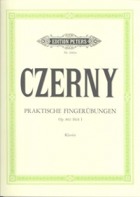 Czerny Practical Finger Exercises Op802 Bk 1 Piano Sheet Music Songbook