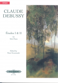 Debussy Studies 1&2 Swarsenski Piano Sheet Music Songbook
