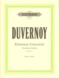 Duvernoy Elementary Studies Op176 Piano Sheet Music Songbook