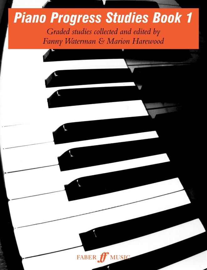 Piano Progress Studies Book 1 Waterman/harewood Sheet Music Songbook
