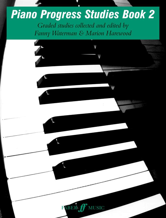 Piano Progress Studies Book 2 Waterman/harewood Sheet Music Songbook