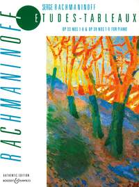Rachmaninoff Etudes Tableaux Op33 & Op39 Piano Sheet Music Songbook