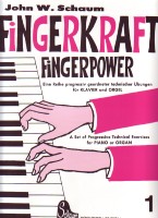 Schaum Fingerpower Book 1 Piano Sheet Music Songbook