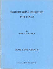 Egner Sight Reading Exercises Bk 3 (grade 3) Piano Sheet Music Songbook