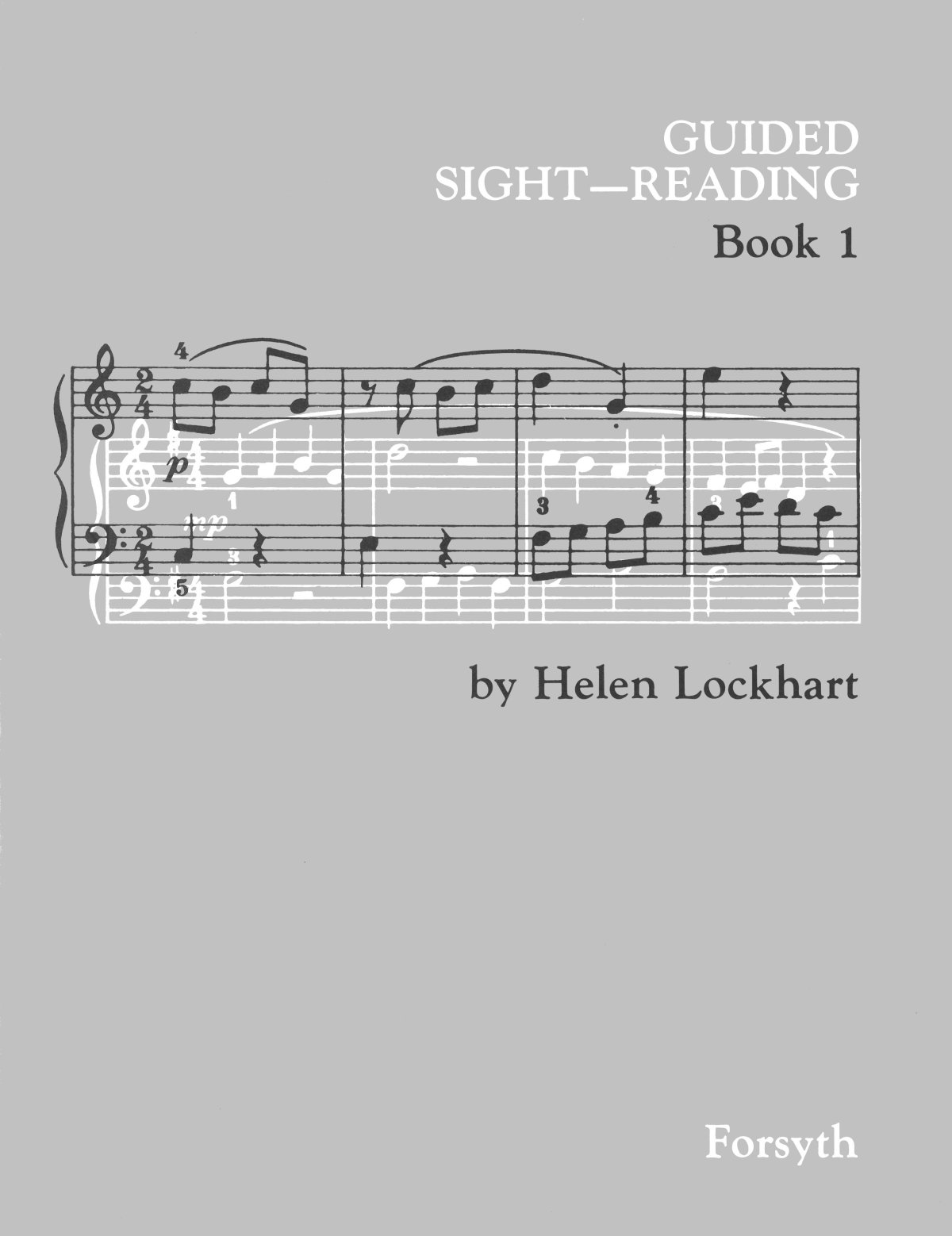 Guided Sight Reading Book 1 Lockhart Piano Sheet Music Songbook