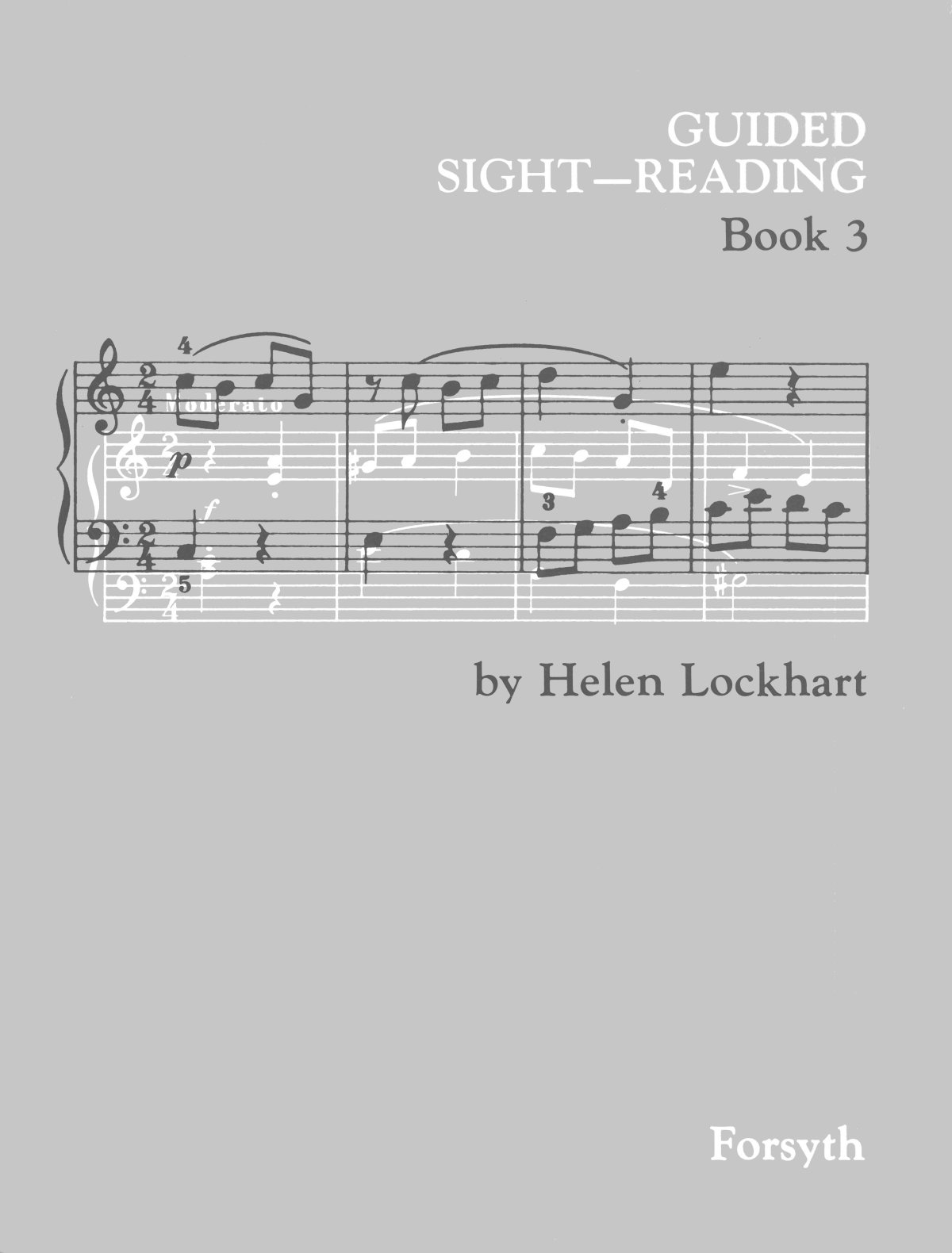 Guided Sight Reading Book 3 Lockhart Piano Sheet Music Songbook