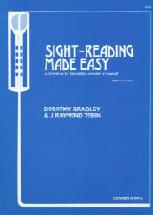 Sight Reading Made Easy Book 1 Bradley/tobin Sheet Music Songbook