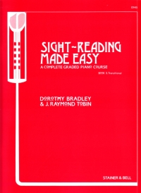 Sight Reading Made Easy Book 3 Bradley/tobin Piano Sheet Music Songbook