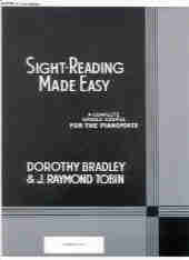 Sight Reading Made Easy Book 6 Bradley/tobin Piano Sheet Music Songbook