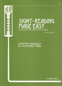 Sight Reading Made Easy Book 7 Bradley/tobin Piano Sheet Music Songbook