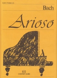 Bach Arioso Easy Solo 23 Sheet Music Songbook
