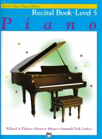 Alfred Basic Piano Recital Book Level 5 Sheet Music Songbook