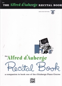Alfred Dauberge Recital Book 1 Piano Sheet Music Songbook